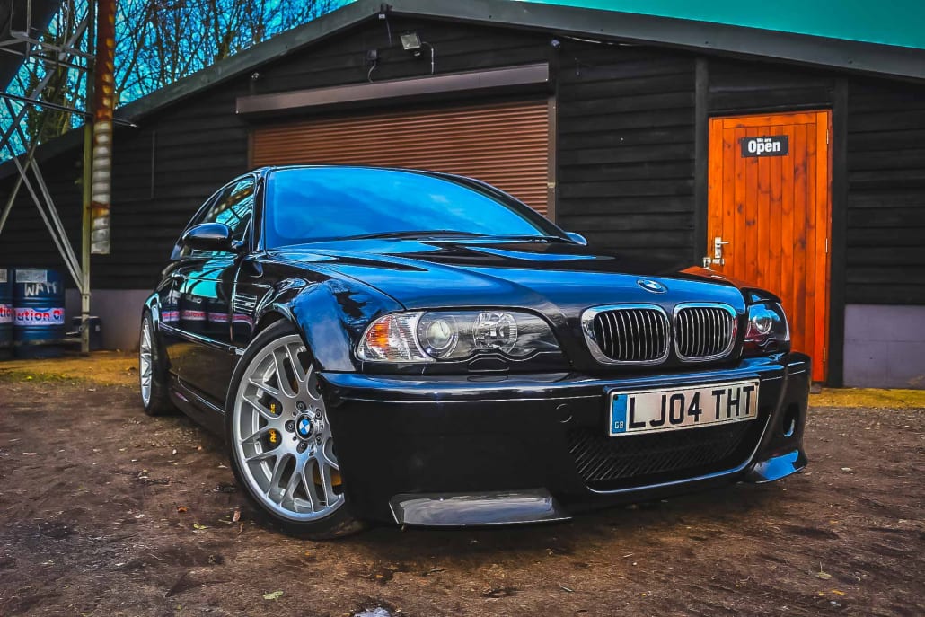 bmw m3 e46 modified black