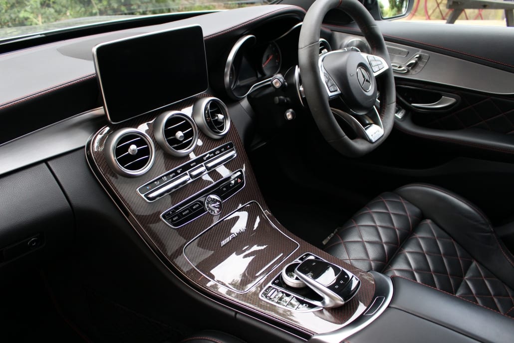 Dashboard of Mercedes-AMG C63 S Edition 1 Estate