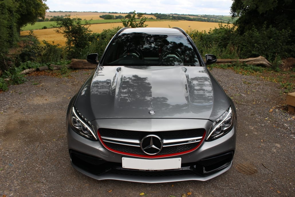 Front of Mercedes-AMG C63 S Edition 1 Estate for sale